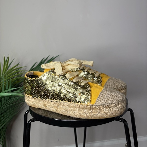 Marc by Marc Jacobs Sequin Sneaker Espadrilles - Picture 1 of 11